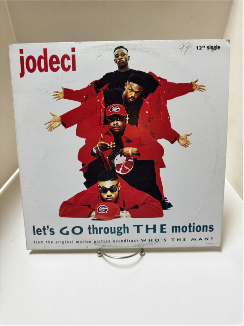 Jodeci Let's Go Through The Motions 12" Single Vinyl Record MCA